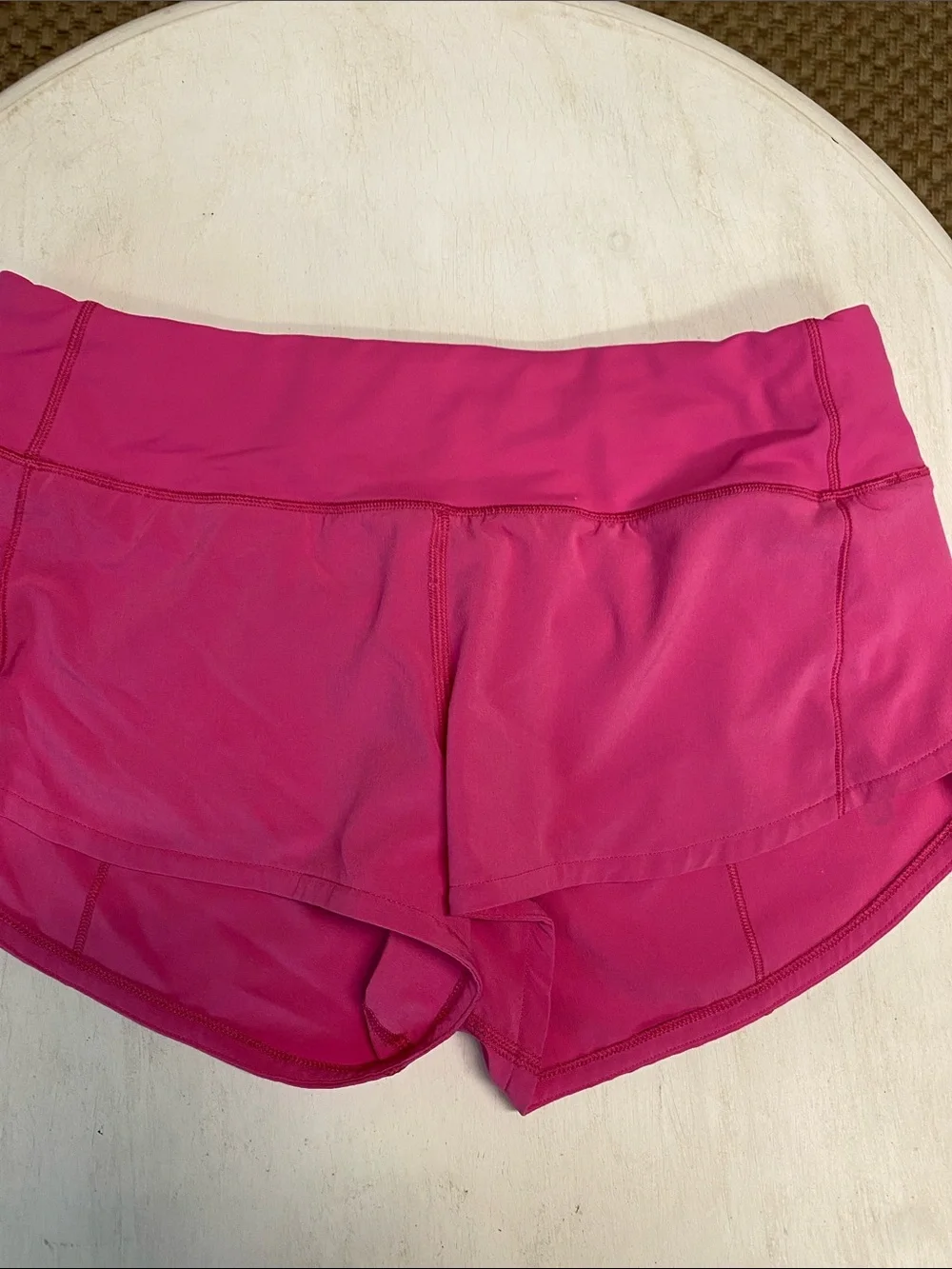 lululemon athletica Bright Pink Athletic Shorts